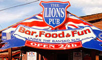 Bar & Food THE LIONS PUB Bansko