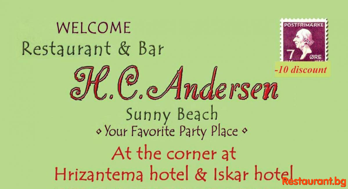 Restaurant & Bar H. C. ANDERSEN Sunny Beach