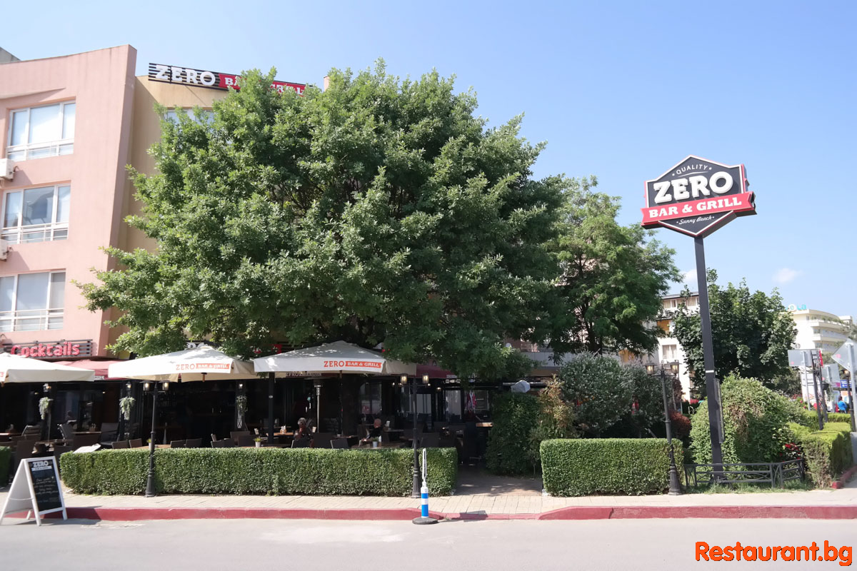 ZERO Bar Grill Sunny Beach