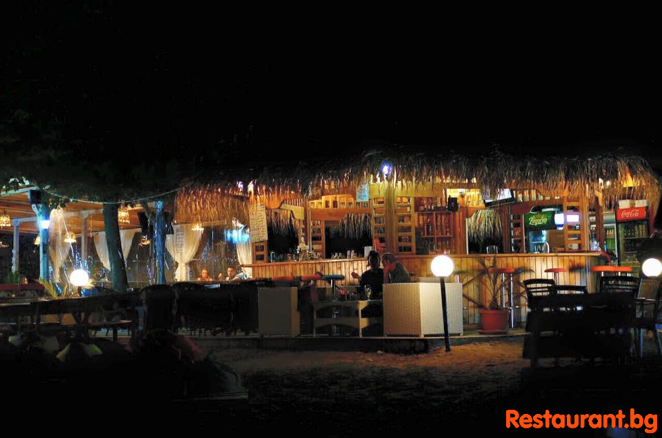 Bar Fish &amp; Grill PARADISE BEACH Restaurant Sunny Beach 