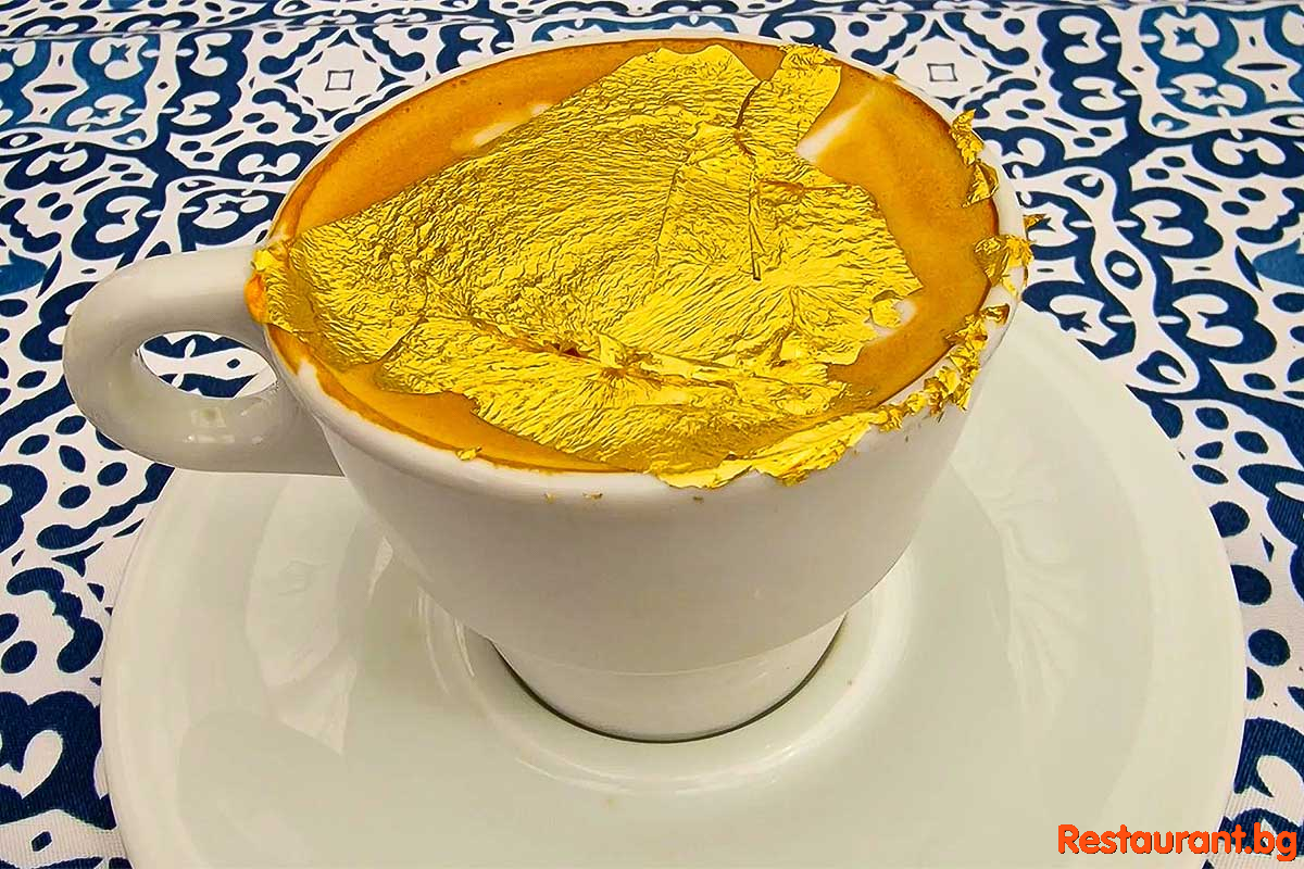 24 K Gold Coffee