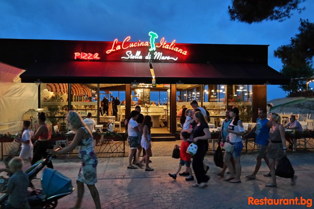 Италиански Ресторант "STELLA DI MARE" Слънчев Бряг