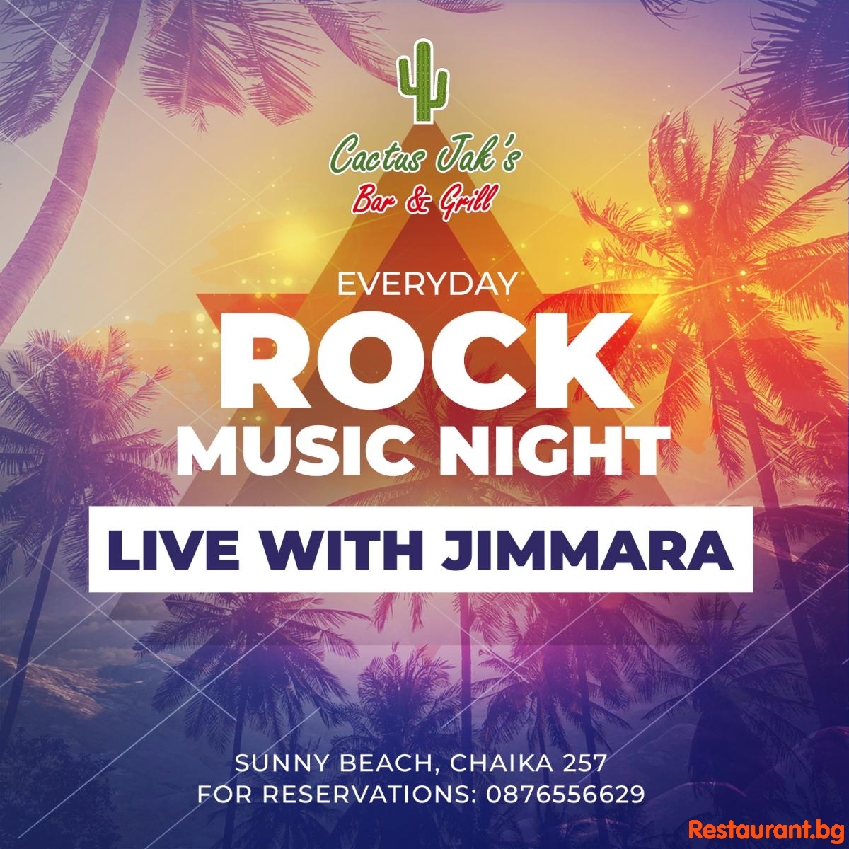 Everyday LIVE Music Rock Night !