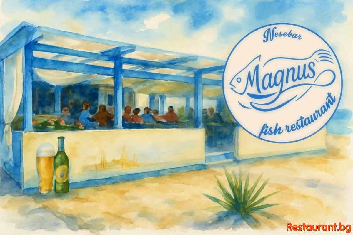 Fish Restaurant MAGNUS FISH Nessebar BBQ Рибен Ресторант МАГНУС ФИШ Несебър