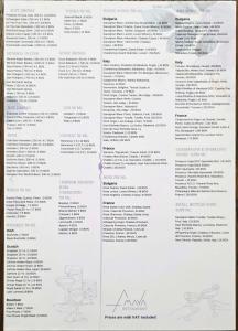 Wine List