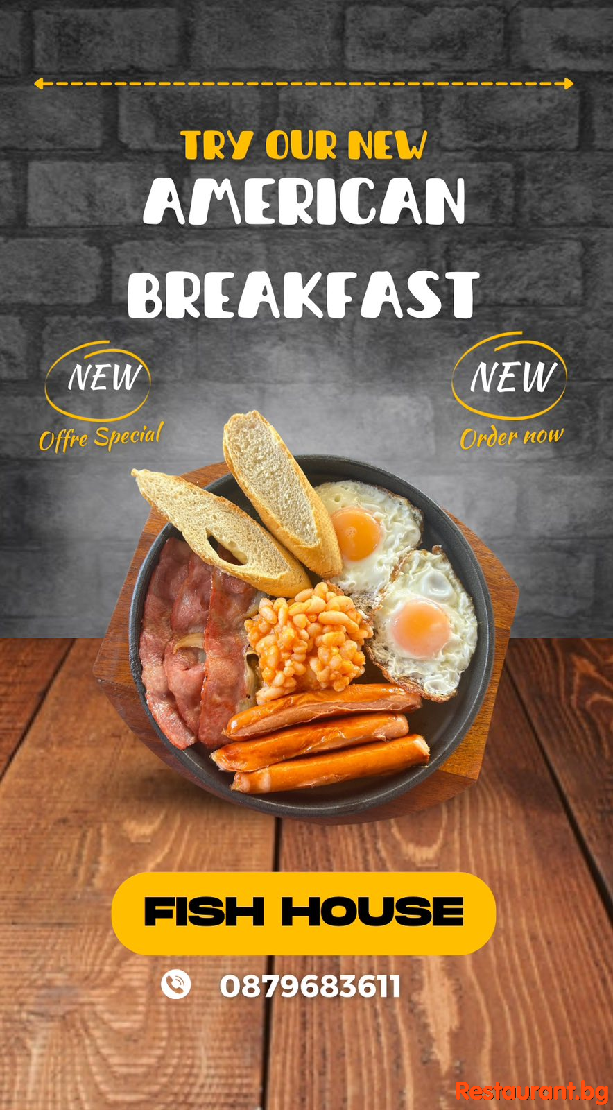 NEW American Breakfast !